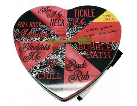 CandyRific  Sweet & Spicy Spinning Heart Tins