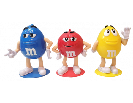 Candyrific M&Ms Twist Candy Dispenser with Chocolate Candies Christmas Candy Gift Set (Red) 1 Count (Pack of 1)